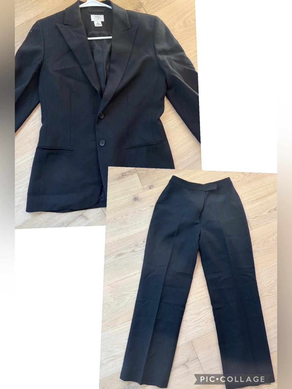 Ann Taylor Loft wool suit
